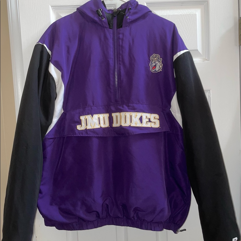 Vintage JMU winter coat/windbreaker